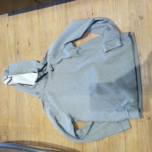 Nike Hoodie front slip pocket EUC sz S grey w/ black accents